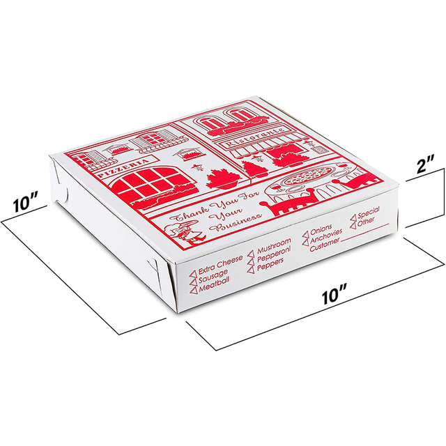 16 18 inch white kraft custom logo design food pizza packaging box cheap personalized corrugated white paper pizza boxes carton