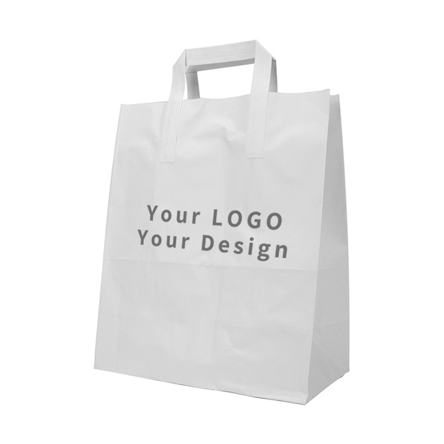 Wholesale Customized Eco-Friendly Gift Grocery Treat Cookie Bags Paper Bag