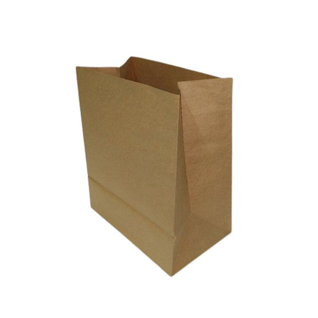 Custom Kraft Song Wholesale With Handles Brown For Lunch Lawn And Leaf Small Bags Paper Bag