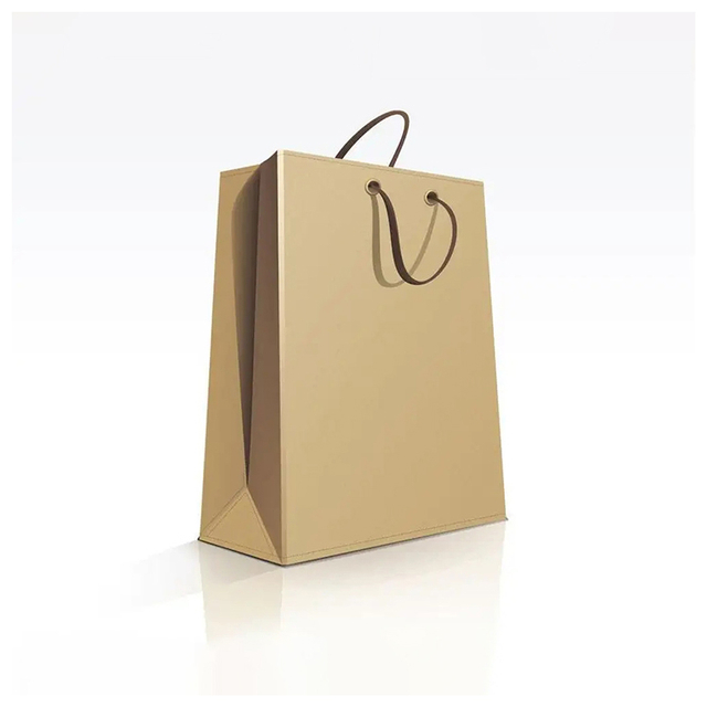 Custom Size Kraft Paper Bag Made in China with Custom Window And Sealing Strip for Bread Baguette Packaging for Shopping