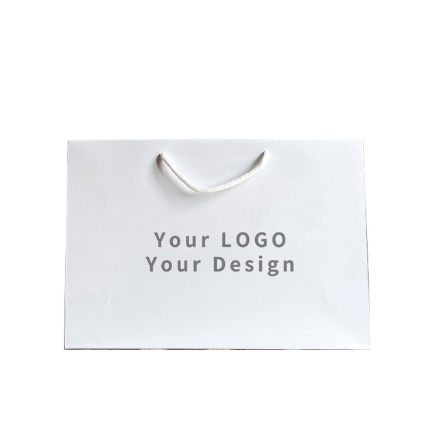 Customizable Printed Goodie Lawn Leaf Bags Cartoon With Groceries Paper Bag
