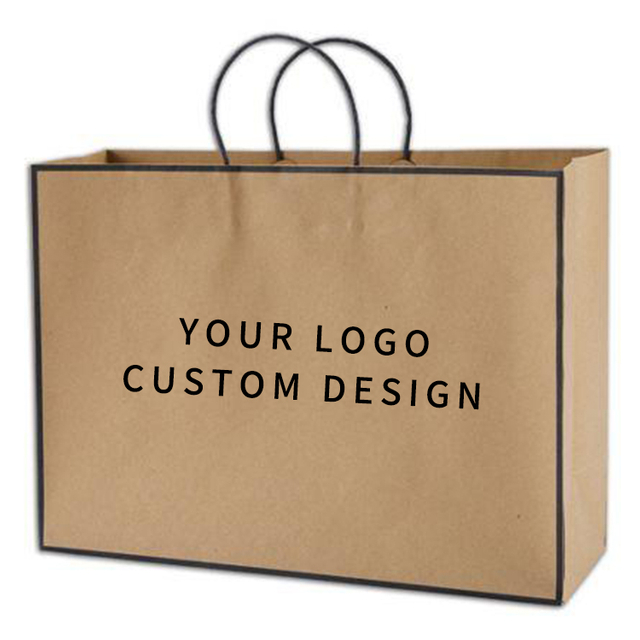 Customized Eco-Friendly Sales Wholesale Price Washable Leaves Bags Small Custom Kraft Paper Bag