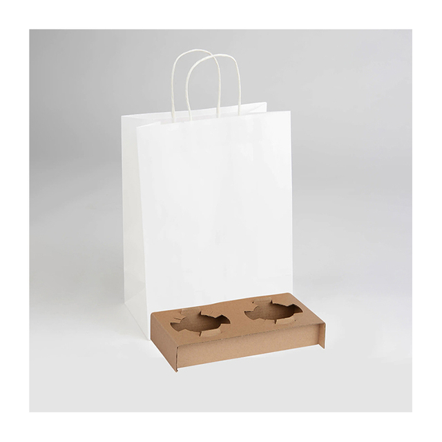 Food Fsc Certified Kraft Large Brown Transparent Packaging Paper Bag
