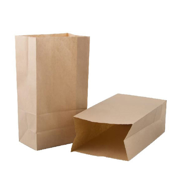 Custom Kraft Craft Shopping Pants Treat Bags For Halloween Sandwich Paper Bag