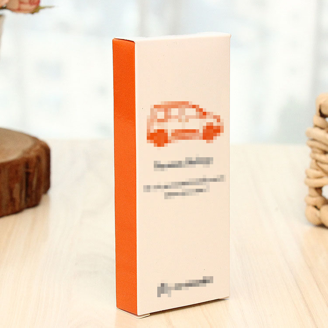 Corrugated Paper Box Noodle Skin Care Egg Tart Shape Collapsible Coffee Child Resistant Paper Box