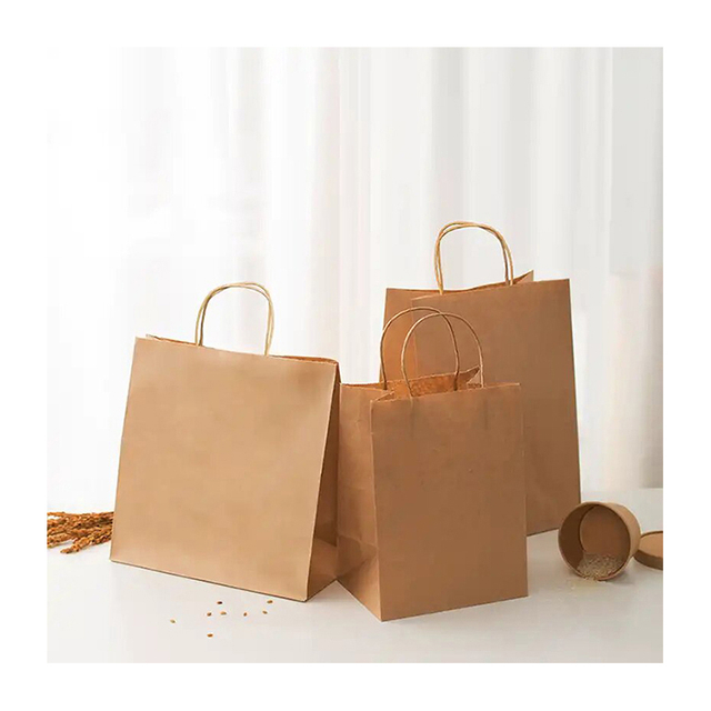 Shopping Plain Kraft Small Black Food Grade Tissue Paper Bag