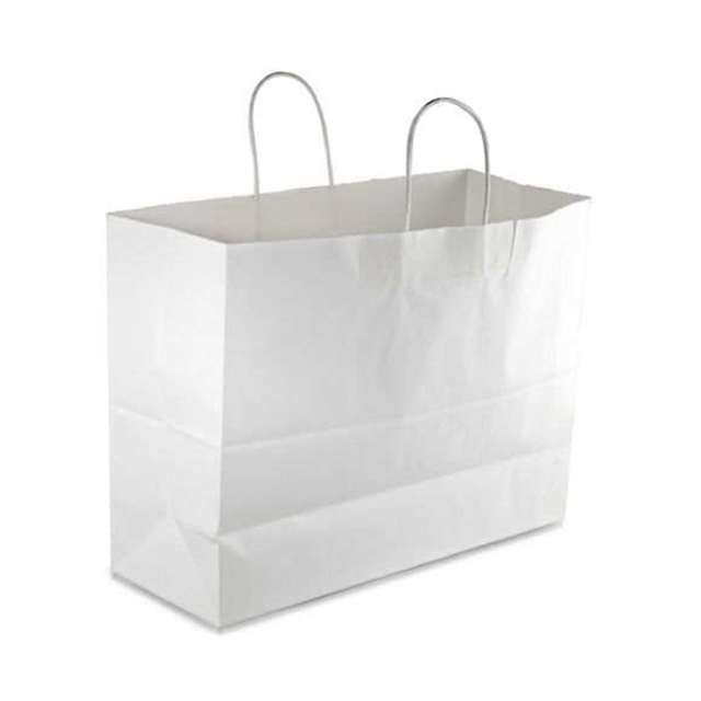Die Cut Handle With Tissue Shopping Parchment Brown Kraft Gift Bags Paper Bag
