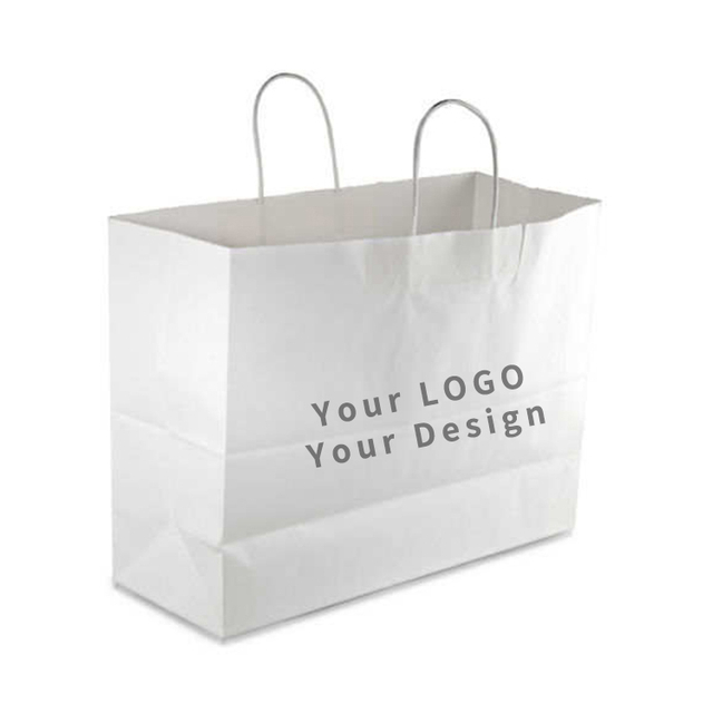 Wholesale Customized Eco-Friendly For Wrapping Bags. Grocery With Handles Lunchskins Bags Paper Bag
