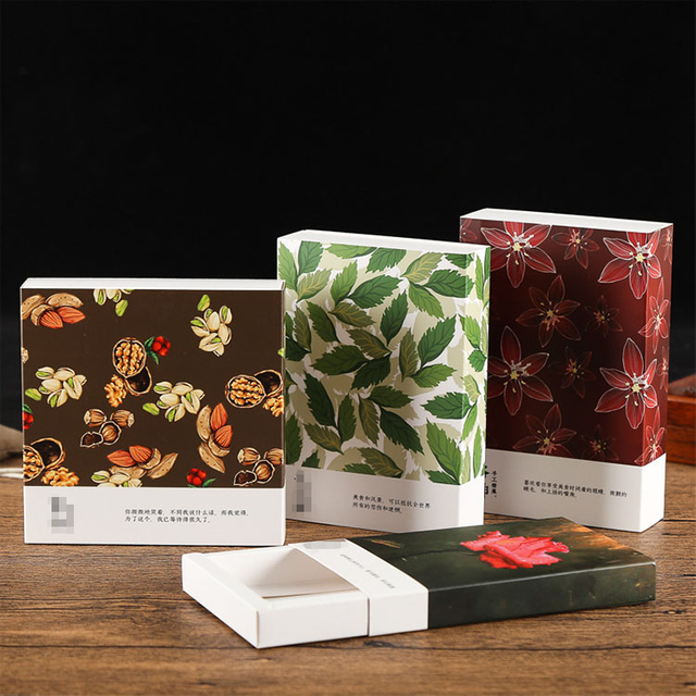 Food Paper Box Wedding Gift Small Luxury Custom Cosmetic Display Square Round Paper Box