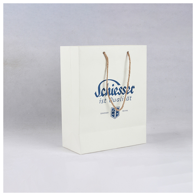 Recyclable Eco-Friendly Reinforced Handle Craft Paper Bags Printed Logo Solid Durable Bottom Brown Kraft Paper Shopping Bags