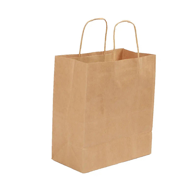 Packaging Oem Manufacture Color Kraft Handle Paper Bag